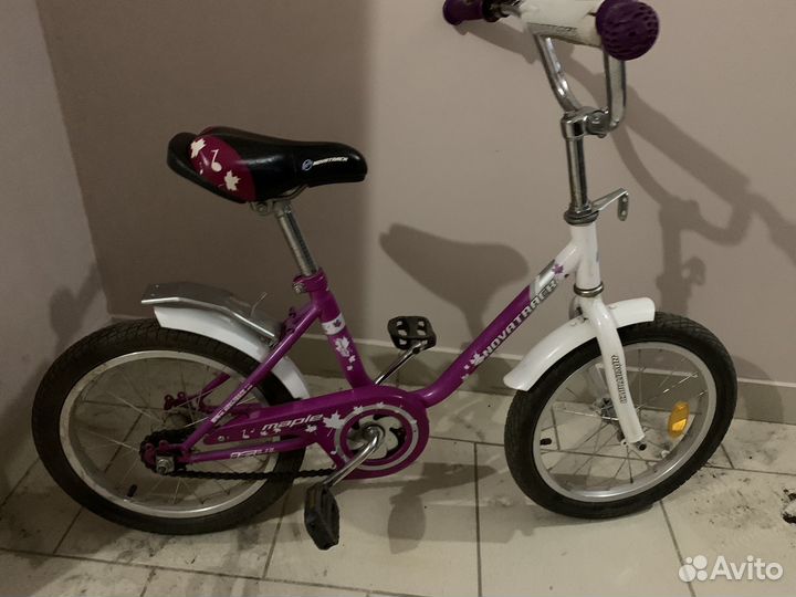 Детский велосипед novatrack 16