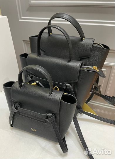 Сумка женская celine belt paris натуральная кожа