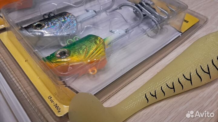 Силиконовые приманки и головки