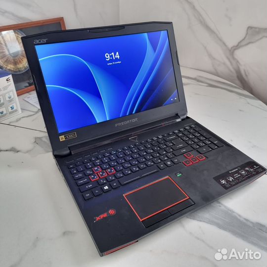 Ноутбук Acer Predator 15 / i7-6700HQ / GTX 1060 6G