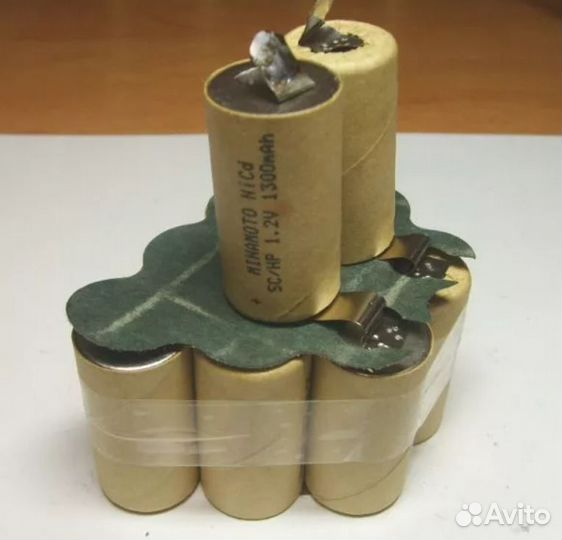 Ремонт аккумулятора Bosh 12В Ni-Cd