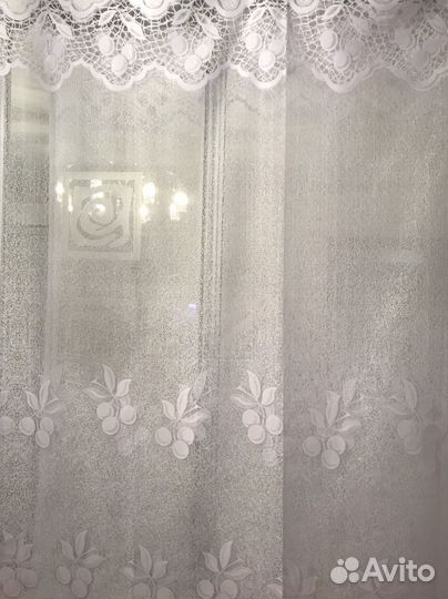 Тюль для кухни 