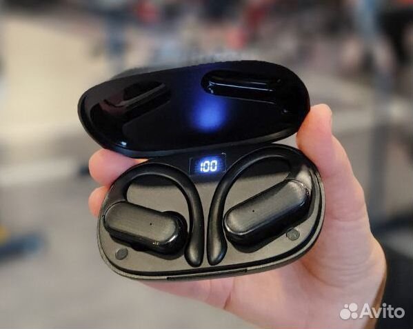 Беспроводные наушники для Android черного цвета
