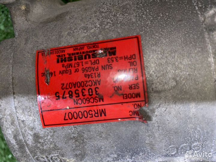 Компрессор кондиционера 4G13 Mitsubishi Space Star