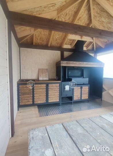 Мангальный комплекс, мангал, тандыр, печь, казан