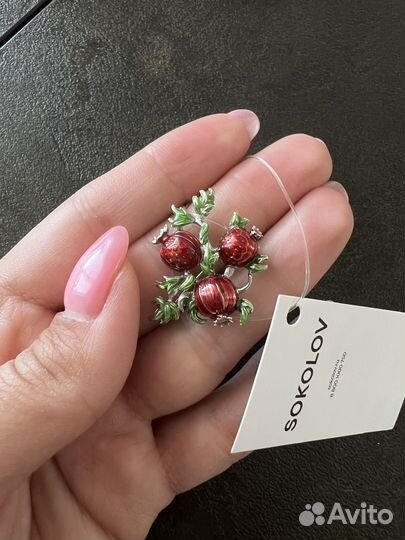 Серьги брошь кольцо подвеска