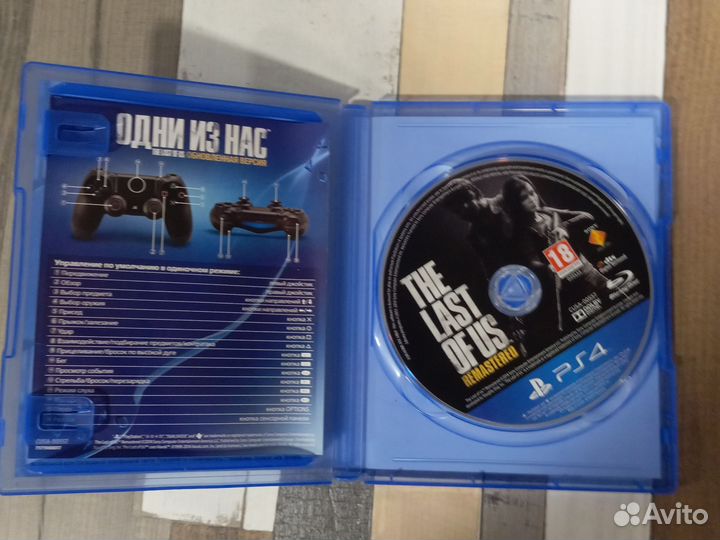 The last of us ps4 диск