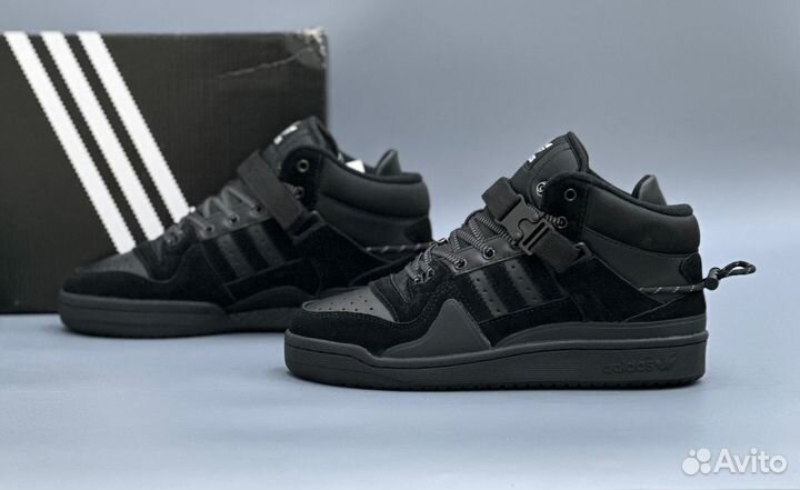 Кроссовки зимние с мехом Adidas Bad Bunny