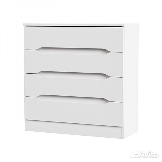 Комод Валенсия 4 ящика с вырезной ручкой