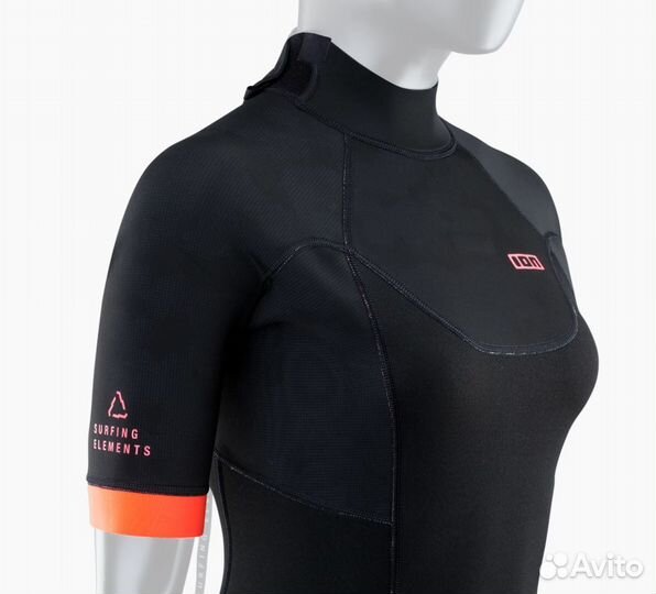 Гидрокостюм короткий женский ION Element 2/2 black