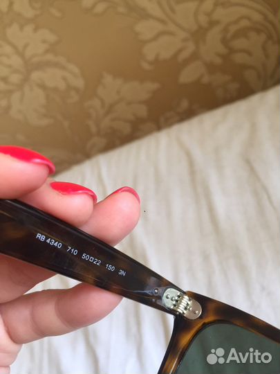 Очки ray ban wayfarer 4340