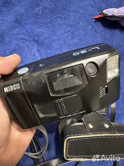 Плёночный фотоаппарат Ricoh L20 + смена 6/8