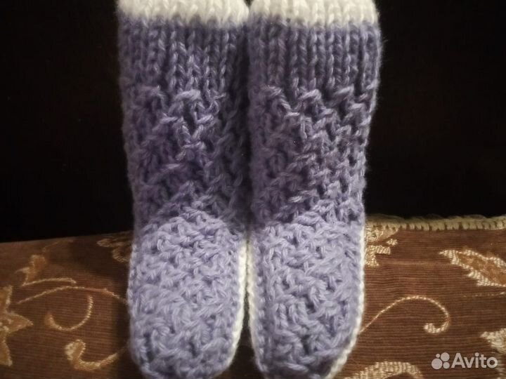 Носки вязаные ручной работы женские