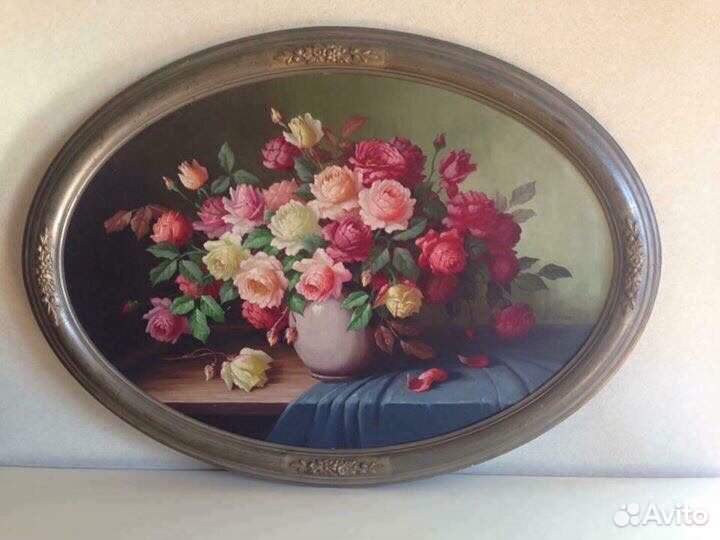 Картина /E.Elsner, 19 в., холст, масло