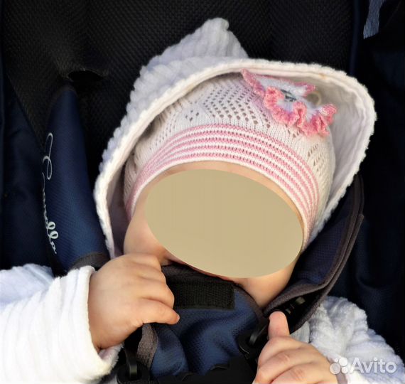 Шапочки на лето на возраст 1-2 года