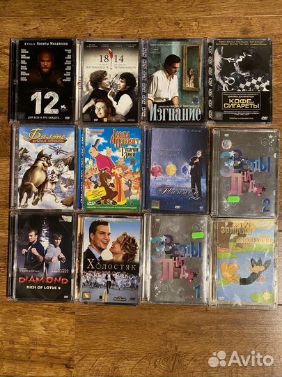 DVD диски с фильмами от 30 р
