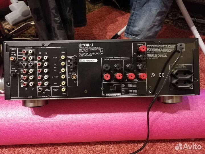 Ресивер+акустика yamaha