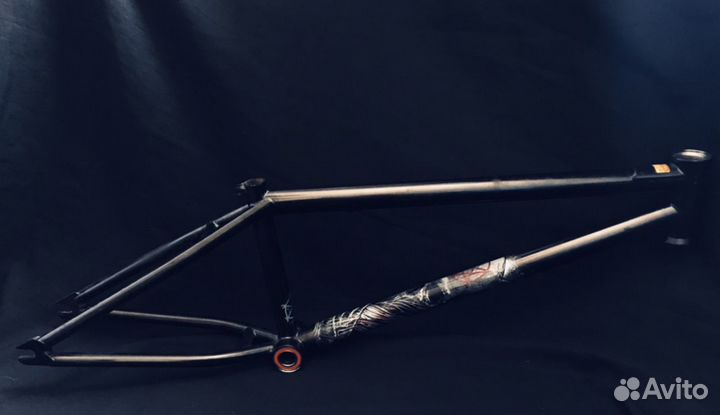 Рама BMX каретка и рулевая