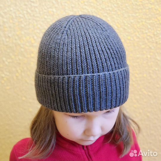Вязаная шапка для мальчика
