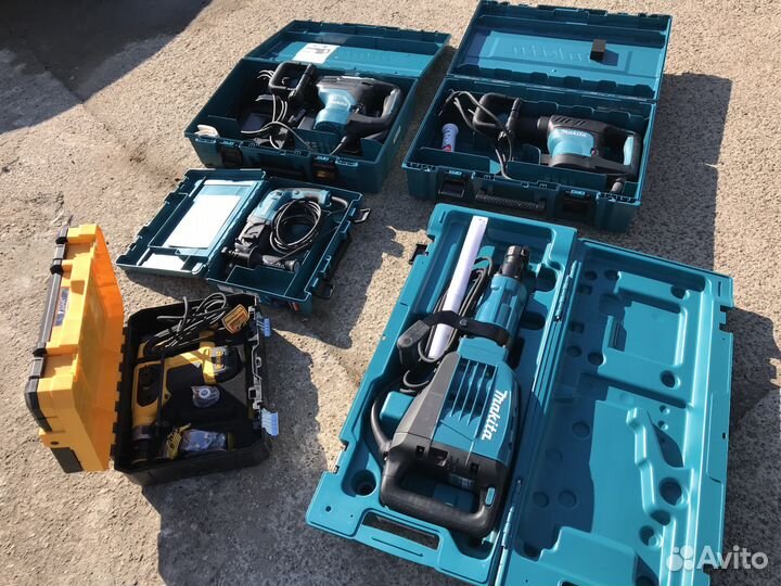 Перфоратор в аренду прокат. Makita, Dewalt