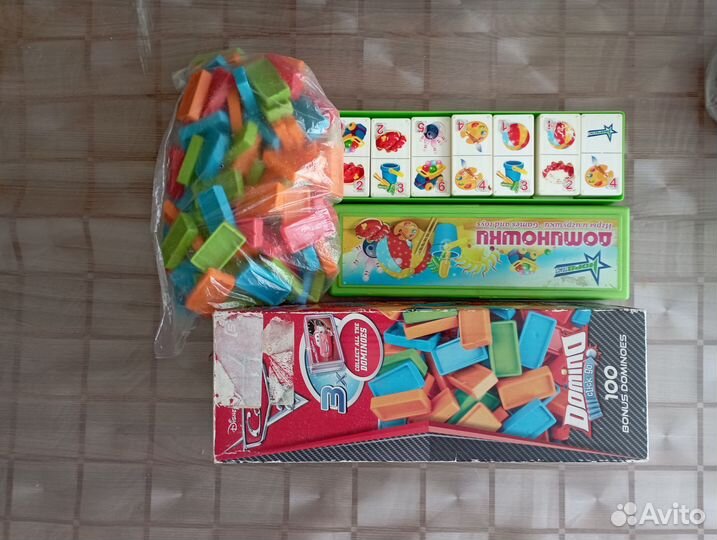 Развивающие игрушки домино