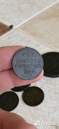 Медные царские монеты копанина