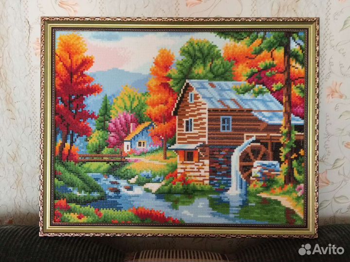 Алмазная мозаика 40х50