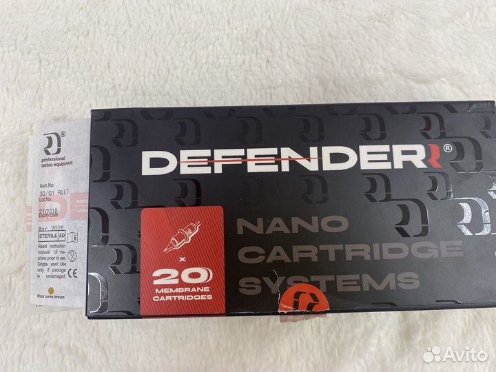 Иглы для татуажа Defender 30/01 rllt