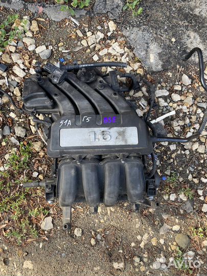 Впускной коллектор skoda 1.6 BSE