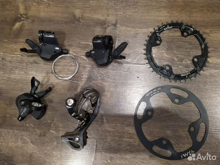 Руль мтб роторы манетки 9 12 скоростей звезда