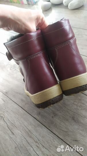 Ботинки демисезонные для девочки 35 размер