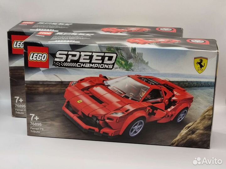 Lego 76895 Ferrari F8 Tributo Новый