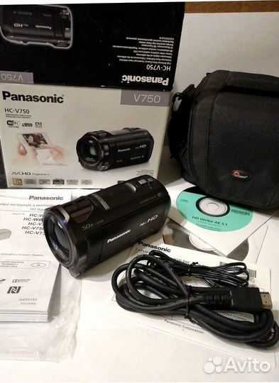 Видеокамера panasonic hc v750