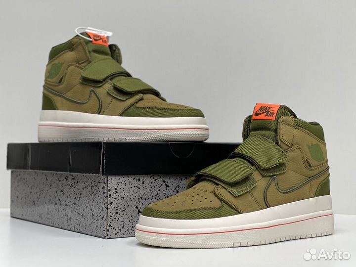 Кроссовки мужские nike air jordan 1 high double