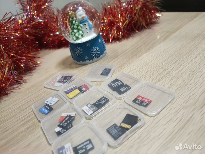 Карты памяти MicroSD 32,64GB