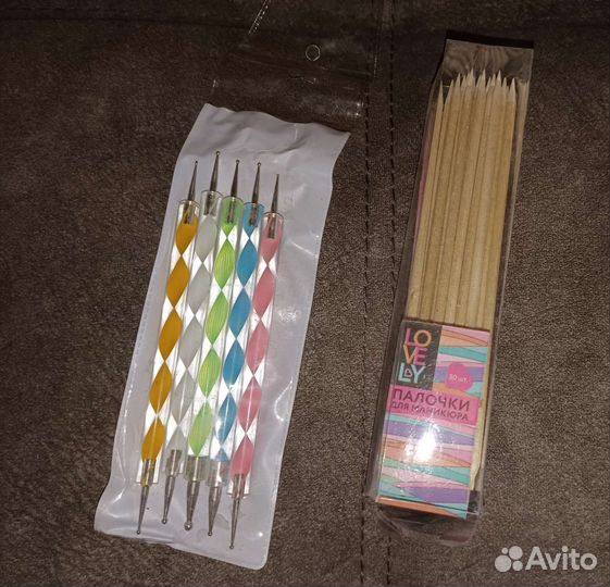 Лампа для ногтей набор