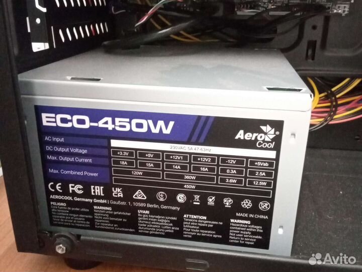 Игровой компьютер xeon e5-2640 v2