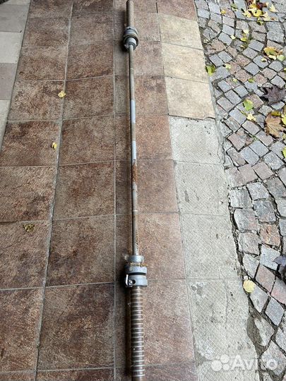 Гриф олимпийский с замками