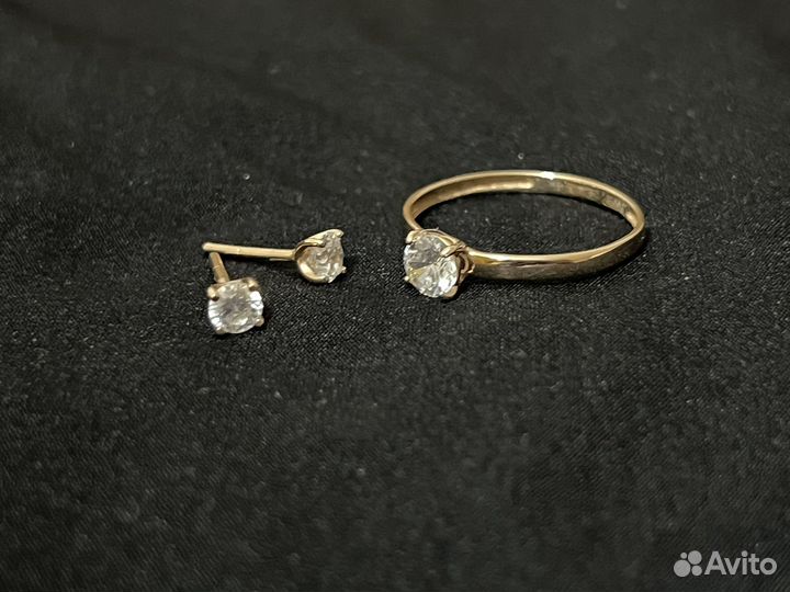 Золотой комплект 585