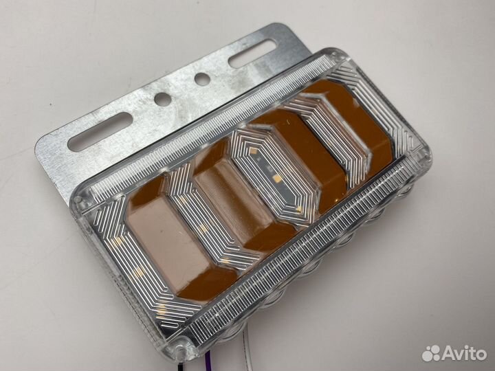 Диодные LED боковые габариты+поворотник 12-24В