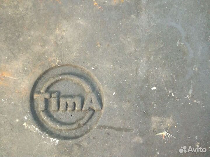 Чугунная сковорода прямоугольная форма TimA