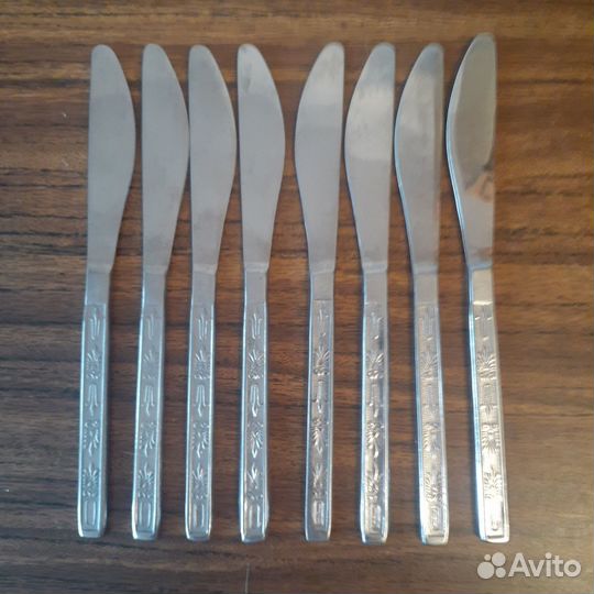 Ложки, вилки, ножи. Нержавейка. СССР