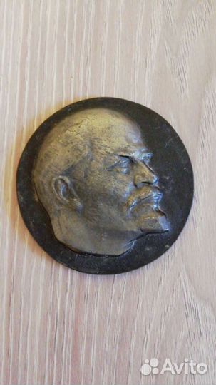 Медаль настольная Ленин, СССР
