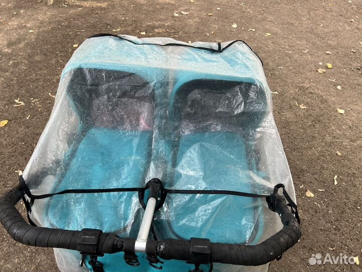 Коляска для двойни, погодок bumbleride indie twin