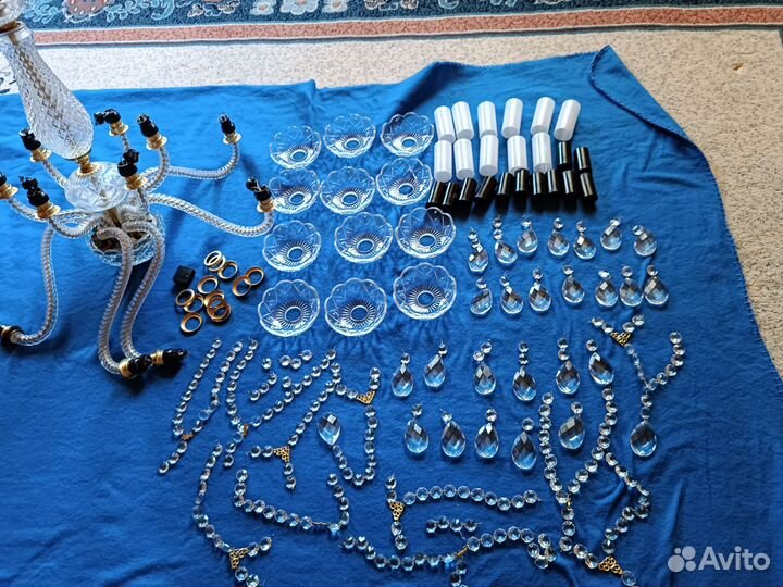 Запчасти к хрустальной люстре пр-во Чехия
