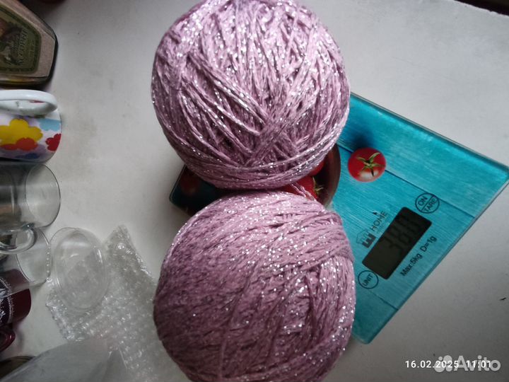 Пряжа нитки для вязания 380 гр