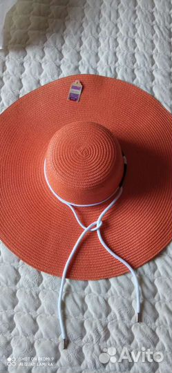Шляпа женская пляжная