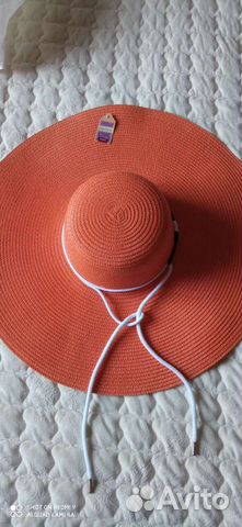 Шляпа женская пляжная