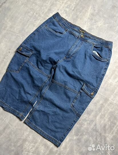 Джинсовые Карго-Шорты XL