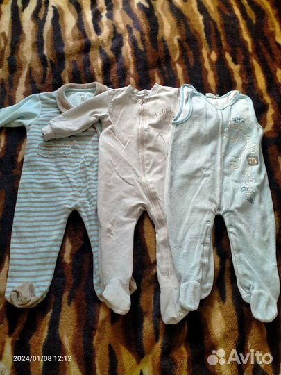 Вещи пакетом на мальчика 74